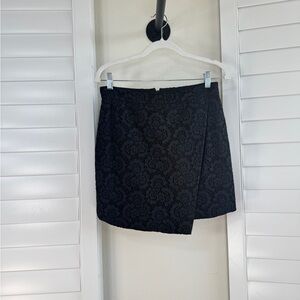 71. Madewell Black Lace Mini Skirt. Size 6
